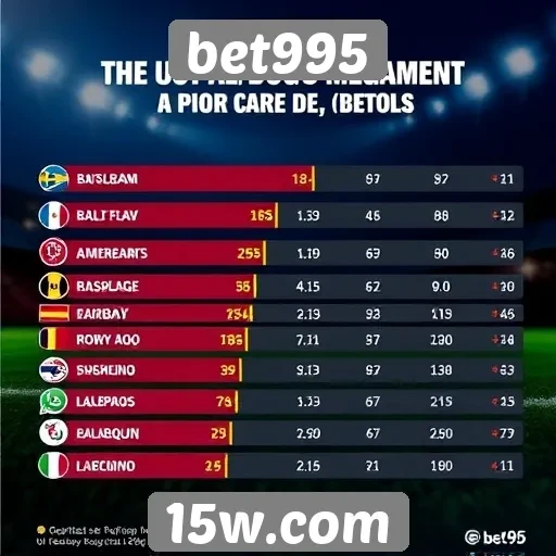 Estatísticas de jogos populares na bet995