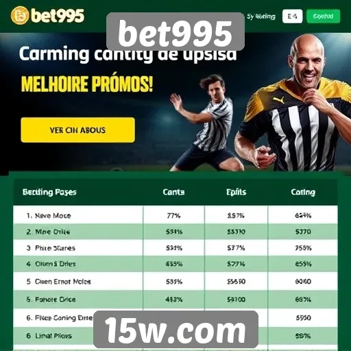 Promoções e bônus disponíveis no bet995